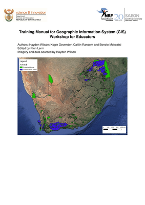 Geographic Information System (GIS) Educator Training Manual